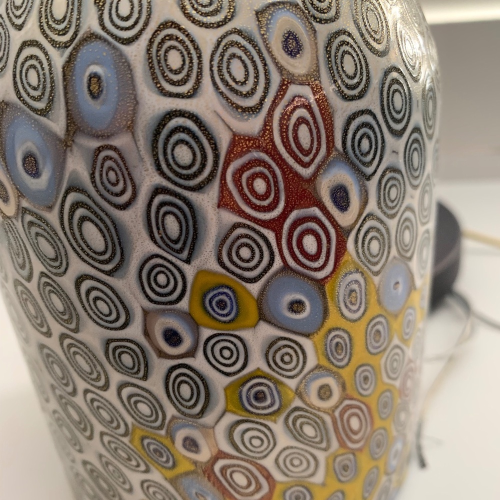 Murano Glass Pendant Light - Millefiori